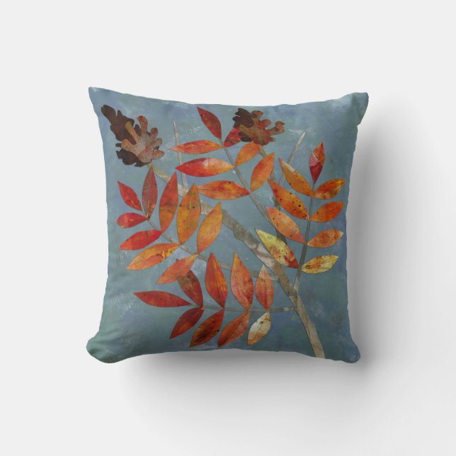 Sumac at Dusk Throw Pillow (Front)