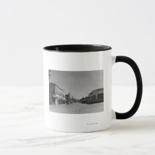 Sumas, WA - View of Downtown Street Photograph Mug