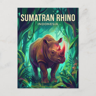 Sumatra Indonesia Postcard