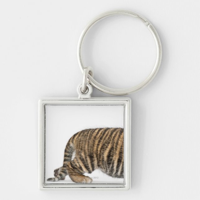 Sumatran Tiger cub 2 Keychain (Front)