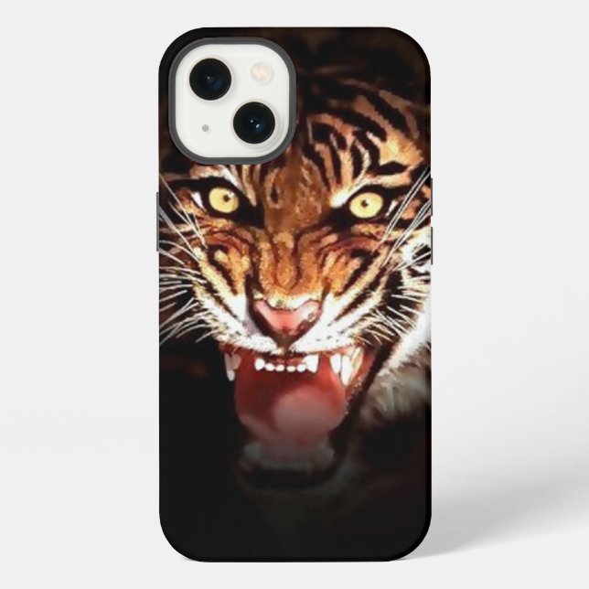 Sumatran Tiger iPhone Case (Back)