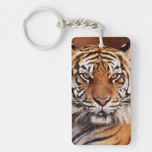 Sumatran Tiger Keychain (Front)