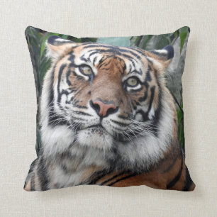Sumatran Tiger Throw Pillow