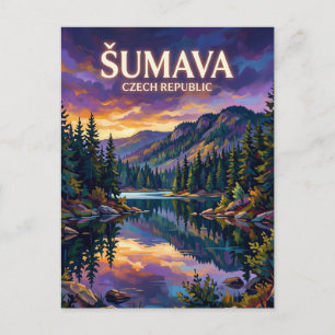 Šumava National Park Czech Republic Postcard