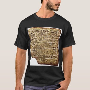sumerian ms2272 2400bc  ms 2272 list of gods in or T-Shirt