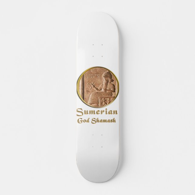 Sumerian Skateboard (Front)