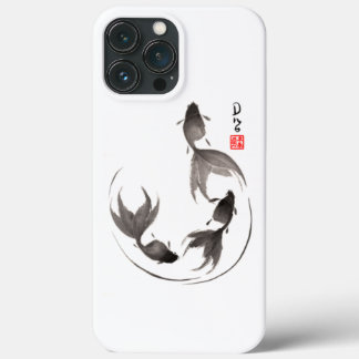 Sumi-e Goldfish iPhone 13 Pro Max Case