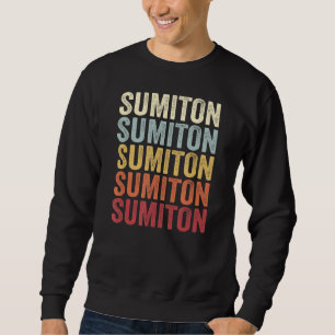 Sumiton Alabama Sumiton AL Retro Vintage Text Sweatshirt