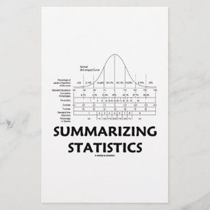 Summarizing Statistics (Bell Curve Distribution)