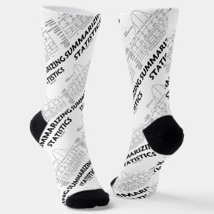 Summarizing Statistics Normal Distribution Curve Socks