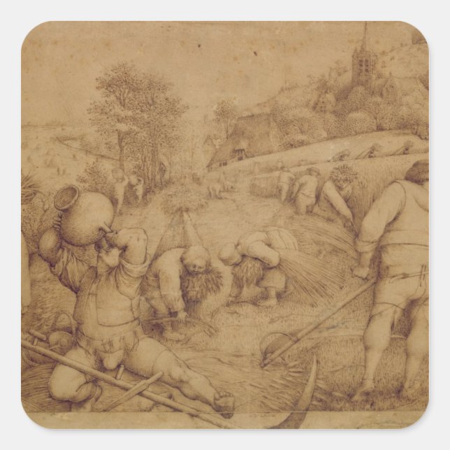 Summer, 1568 square sticker (Front)