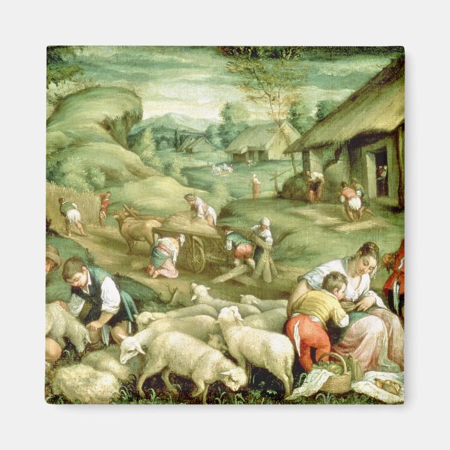 Summer, 1570-80 magnet (Front)