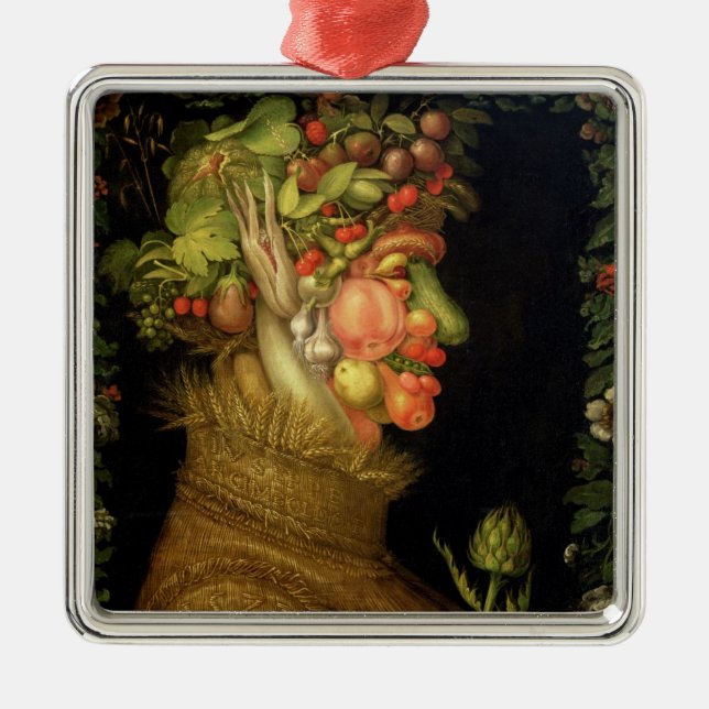 Summer, 1573 metal ornament (Front)