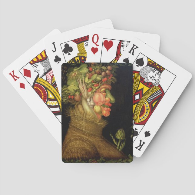 Summer, 1573 playing cards (Back)
