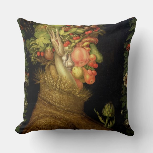 Summer, 1573 throw pillow (Front)