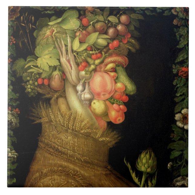 Summer, 1573 tile (Front)