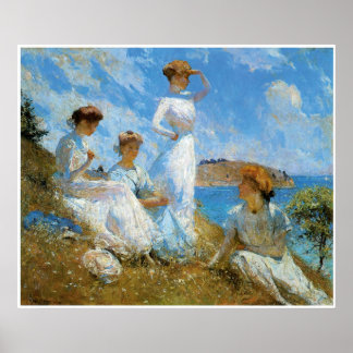 Summer, 1909 Frank Weston Benson Poster