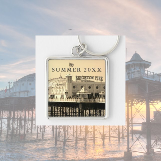 Summer 20XX Brighton Pier UK Keychain (Creator Uploaded)