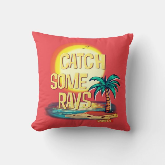 Summer 24 throw pillow (Front)