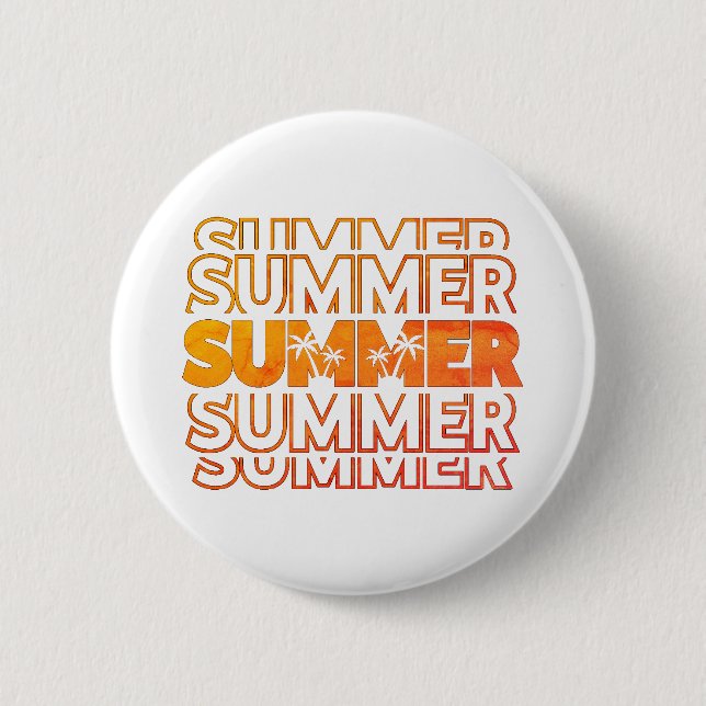 Summer 2 Inch Round Button (Front)