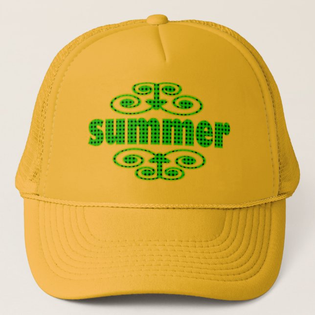 Summer (A Sweet Season)   Trucker Hat (Front)