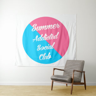 Summer Addicted Social Club, summer style Tapestry