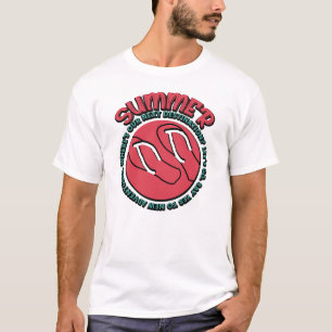 Summer Adventure   Flip-Flops & Travel-Inspired T-Shirt