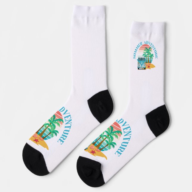 SUMMER ADVENTURE SOCKS (Left)