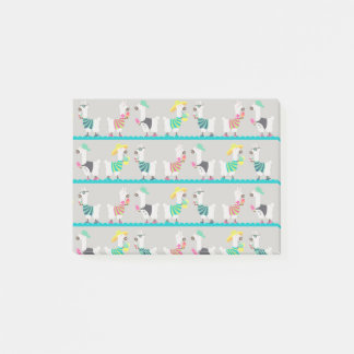 Summer Alpacas Post-it Notes