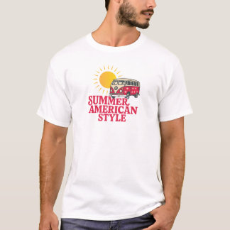 Summer American Style (Ver.2) T-Shirt Design