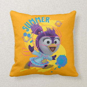 Summer - Art Rules Throw Pillow