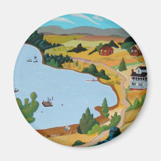 Summer At Lake George Magnet