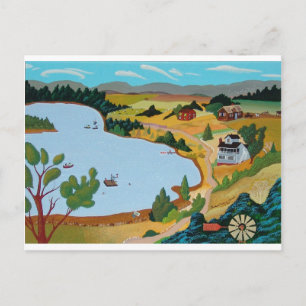 Summer At Lake George Postcard