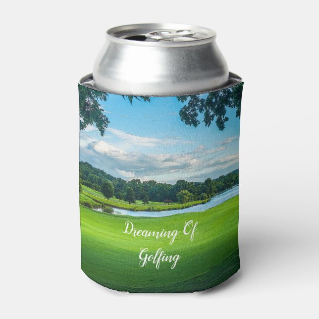 Summer At The Golf Course Can Cooler (Can Front)