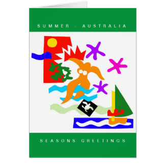 SUMMER- Australia - Australian Christmas card