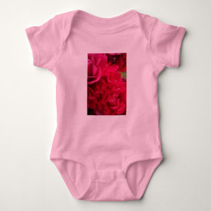 Summer Baby Rose Flower Bodysuit