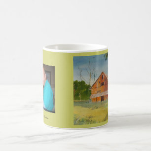Summer Barn and Kevin Painting Coffee Mug
