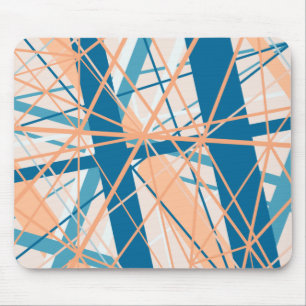 Summer Beach Abstract Geometric Mouse pad