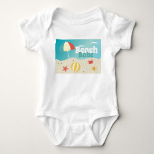 Summer Beach Babe Holiday Baby Bodysuit