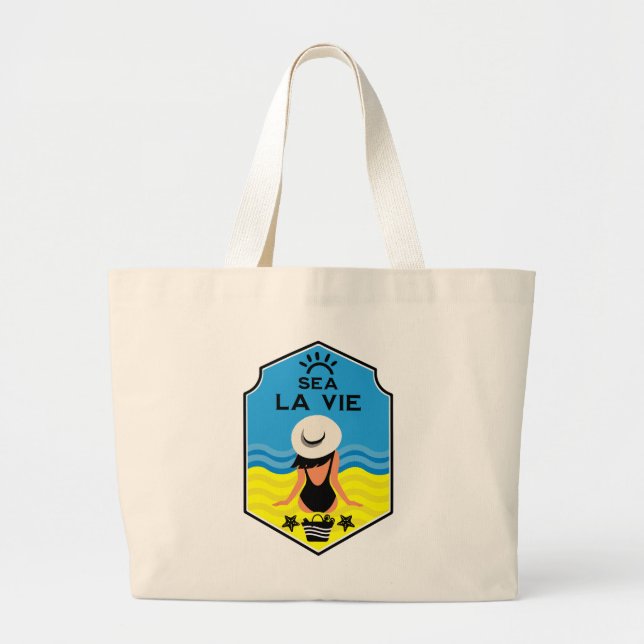 Summer Beach Bag Essential Tote (Front)