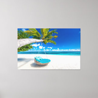Summer Beach Canvas Print