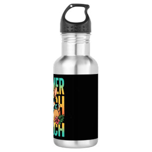 Summer Beach Dog Vacation Vector 532 Ml Water Bottle