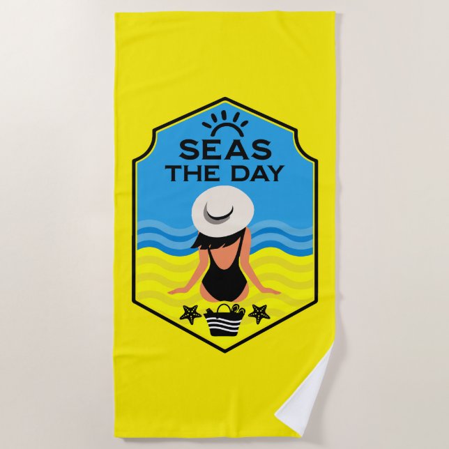 Summer Beach Essential Gift Towel (Front)