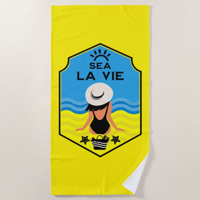 Summer Beach Essential Gift Towel (Front)