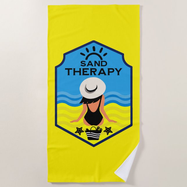 Summer Beach Essential Gift Towel (Front)