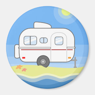 Summer Beach Magnet