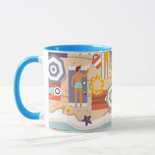 Summer Beach Mug