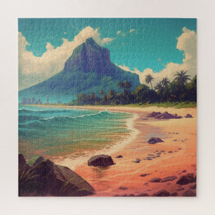 Summer Beach Paradise Jigsaw Puzzle