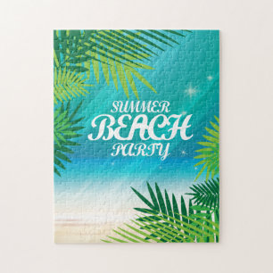 Summer Beach Party Jigsaw Puzzle