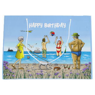 Summer Beach Party Large Gift Bag